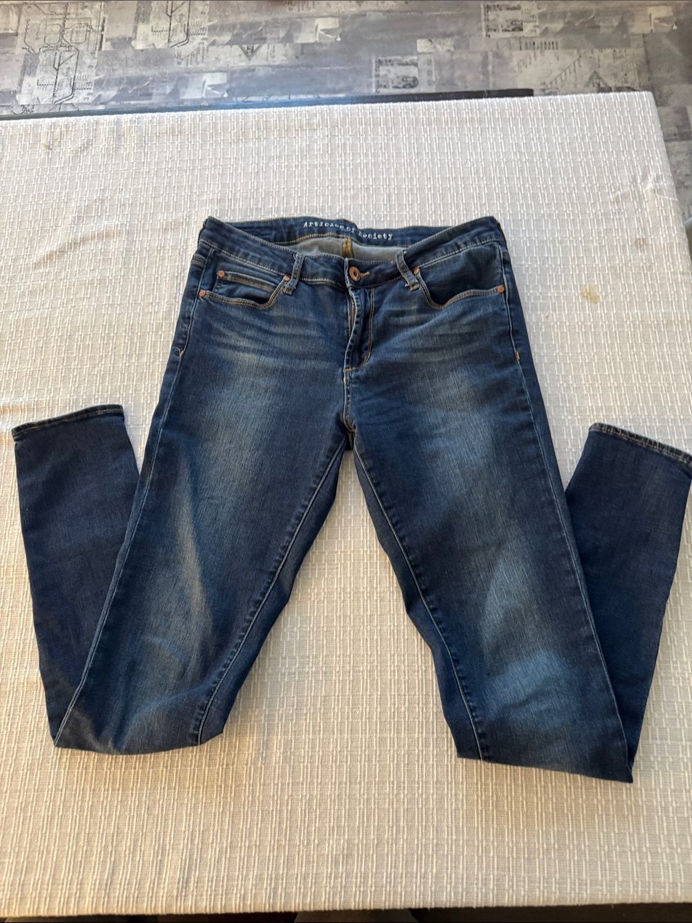 Articles Of Society Dark Indigo Skinny Jeans